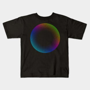 Circled Optical Illusion - #6 Kids T-Shirt